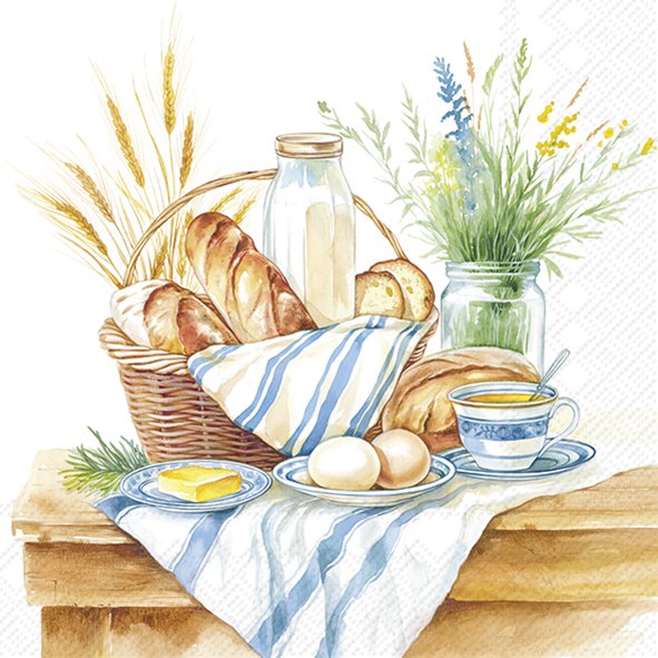 Guardanapo - BREAKFAST TIME