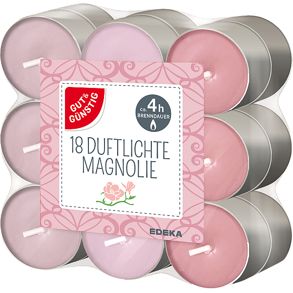 Velas tipo Réchaud "MAGNOLIE"- Importadas da Alemanha