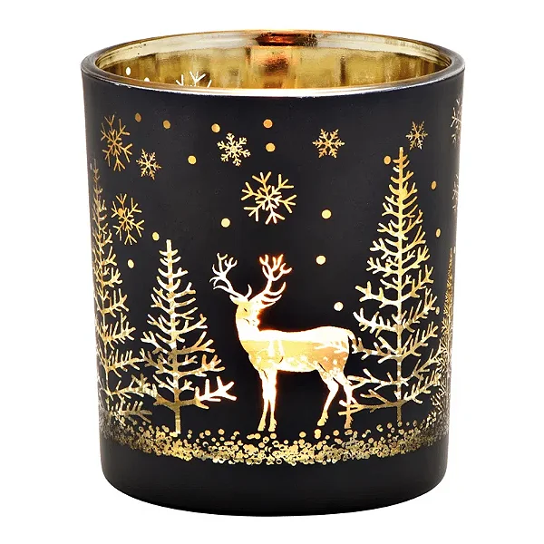 Porta velas de vidro - Importado da Alemanha - Tamanho M