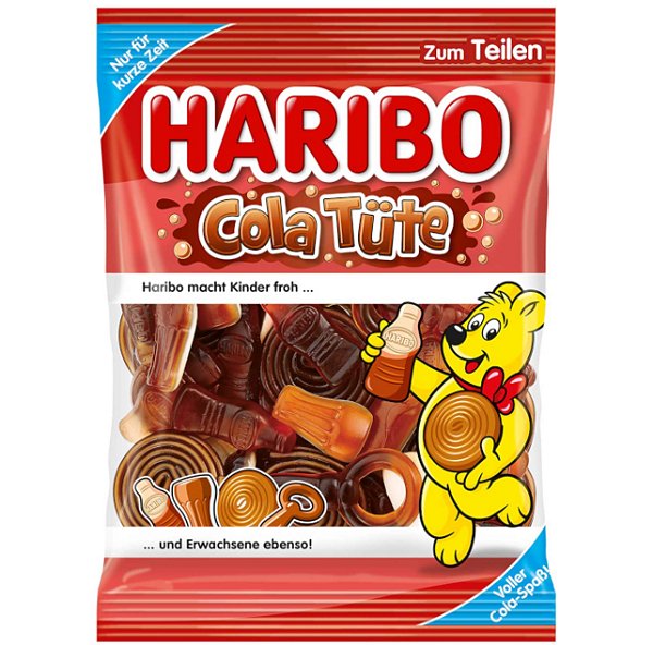 Haribo Cola Tüte - Gomas importadas da Alemanha