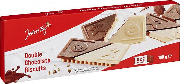 DOUBLE CHOC BISCUITS - Importado da Alemanha