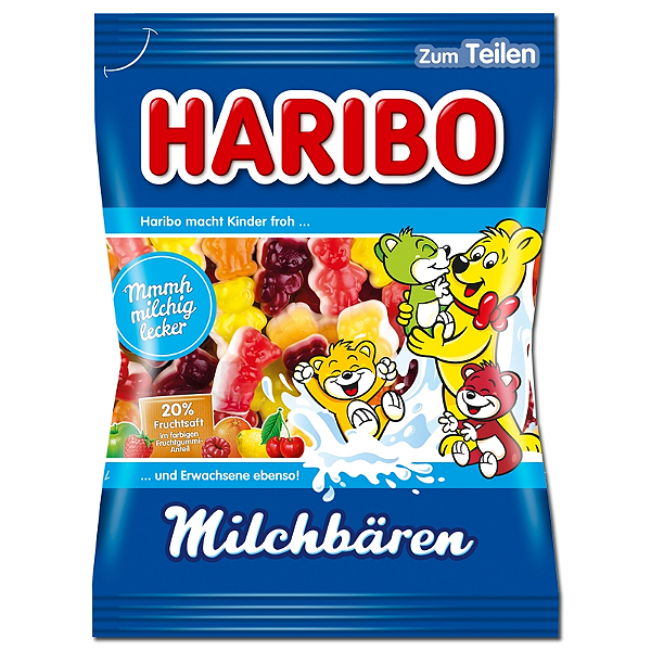 PRÉ VENDA - Haribo Milchbären 160g