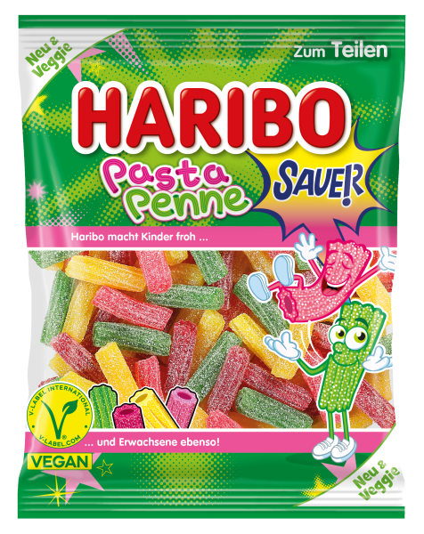 PRÉ VENDA - Haribo Pasta Penne Sauer