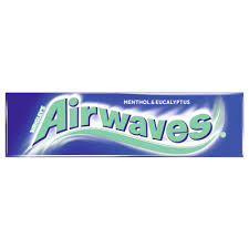 PRÉ VENDA - Wrigley’s Airwaves Euka Menthol 12er