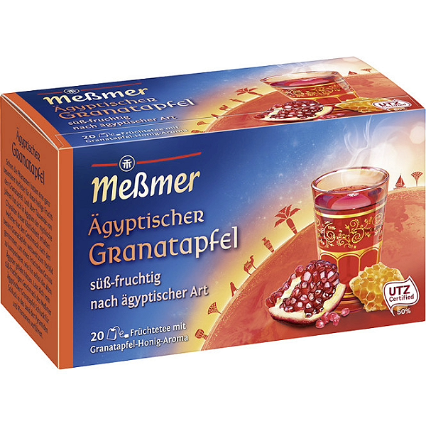 PRÉ - VENDA  Chá Meßmer Ägyptischer Granatapfel - Importado da Alemanha