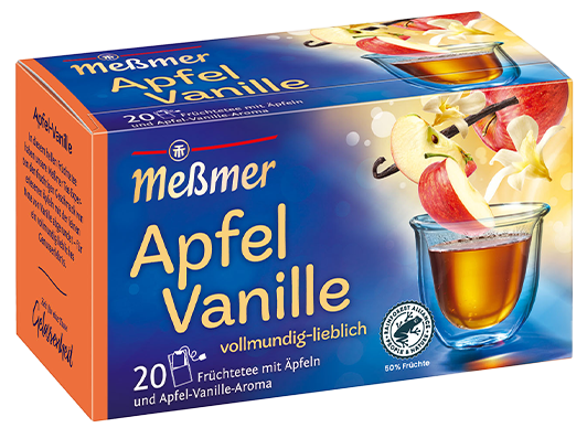 PRÉ - VENDA Chá Meßmer Apfel‑Vanille - Importado da Alemanha