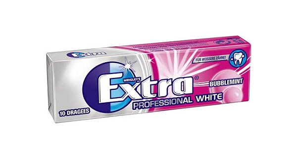 PRÉ VENDA Chicletes Wrigley's Extra Professional White - Bubblemint