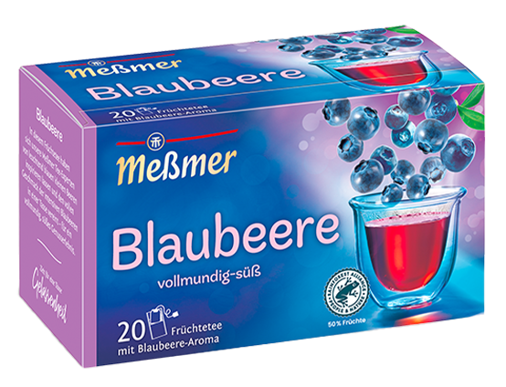 PRÉ - VENDA Chá Meßmer Blaubeere - Importado da Alemanha