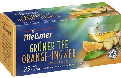 PRÉ - VENDA Chá Meßmer Grüner Tee Orange-Ingwer - Importado da Alemanha