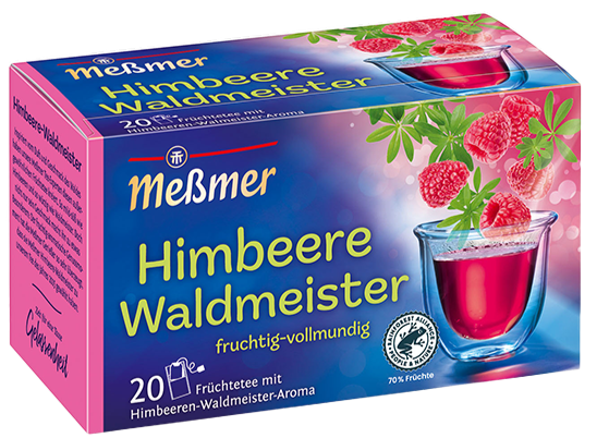 PRÉ - VENDA Chá Meßmer Himbeere & Waldmeister - Importado da Alemanha