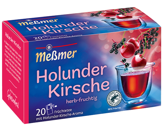 PRÉ - VENDA Chá Meßmer Holunder-Kirsche - Importado da Alemanha