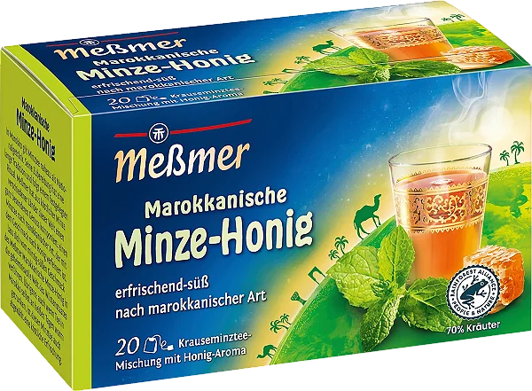 PRÉ - VENDA  Chá Meßmer Marokkanische Minze mit Honig - Importado da Alemanha