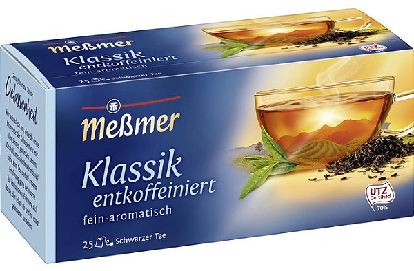 PRÉ - VENDA Chá Messmer Schwarztee Entkoffeiniert - Importado da Alemanha
