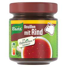 Knorr Bouillon mit Rind - Importado da Alemanha