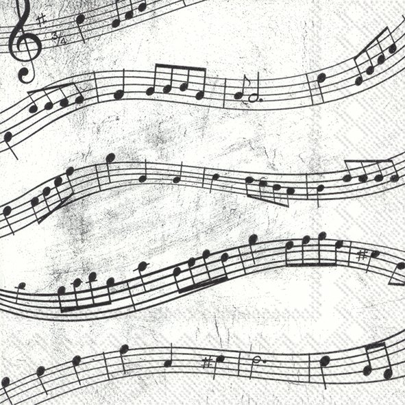 Guardanapo - MUSIC NOTES