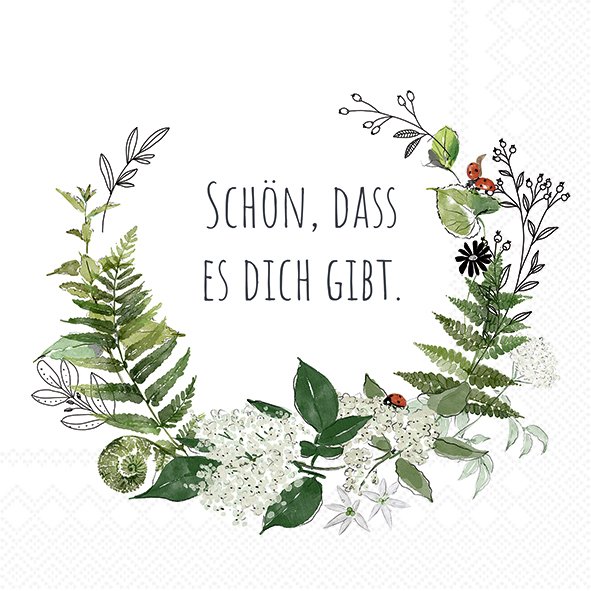 Guardanapo - SCHÖN, DASS ES DICH GIBT
