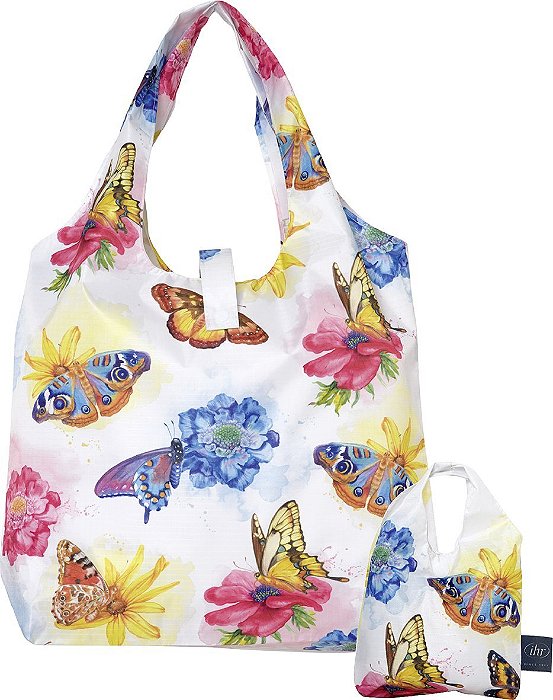 Ecobag Garden Beauties – Sacola Reutilizável Charmosa - Importada da Alemanha