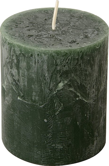 Vela Cilíndrica verde - Importado da Alemanha