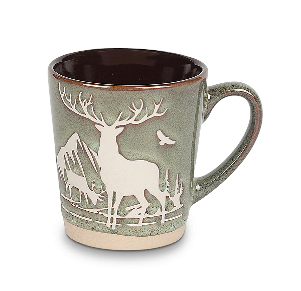 Caneca Cervo Verde 210 ml - Importado da Alemanha