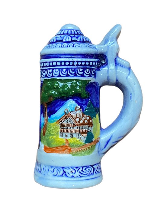 Imã Caneca Stein Azul - Importado da Alemanha