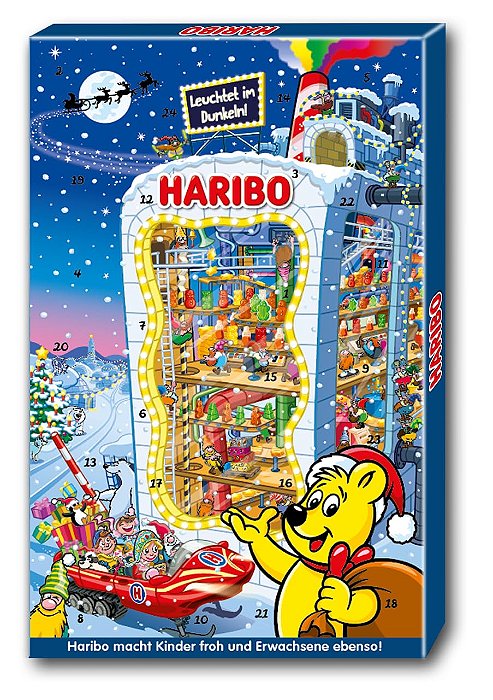 PRÉ VENDA - Calendario de Advento Haribo 300g - Adventskalender