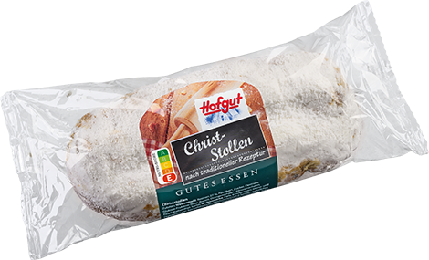 Christmas Stollen 500g – Pão Natalino Alemão Tradicional com Frutas e Especiarias