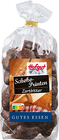 Biscoito de Natal com cobertura de chocolate amargo