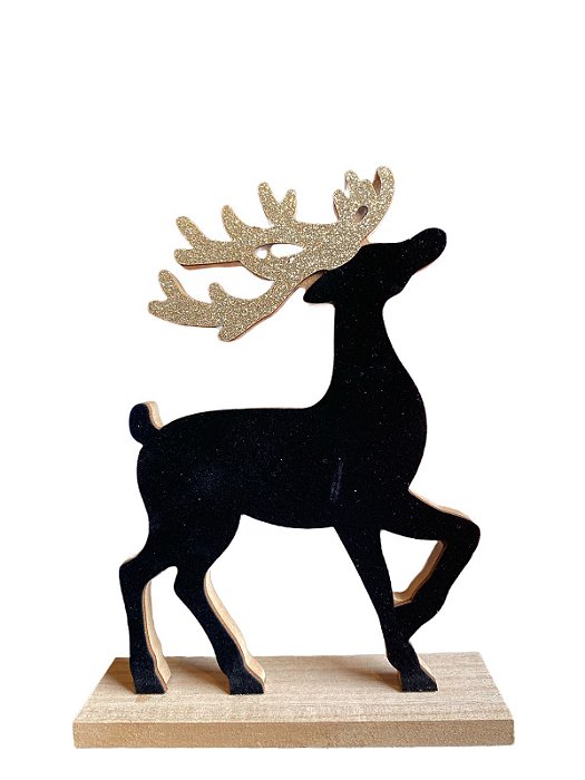 Veado Preto com Dourado - Importado da Alemanha