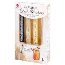 Marcadores Brilhantes – Kit com 4 Unidades - Importado da Alemanha