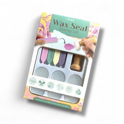 Kit de Carimbos de Cera 11 peças - Importado da Alemanha