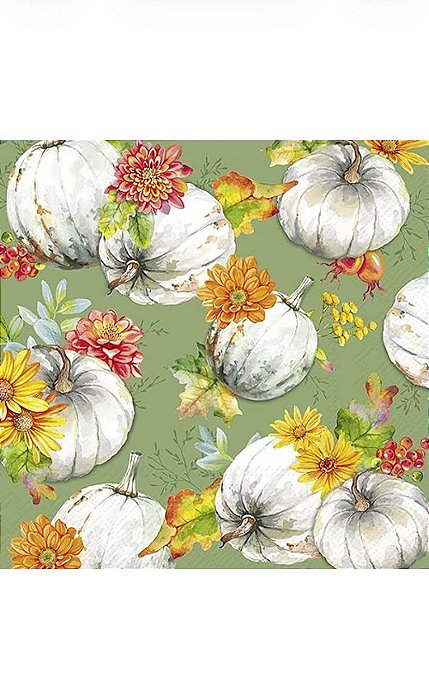 Guardanapo - CUCURBITA AND FLOWERS
