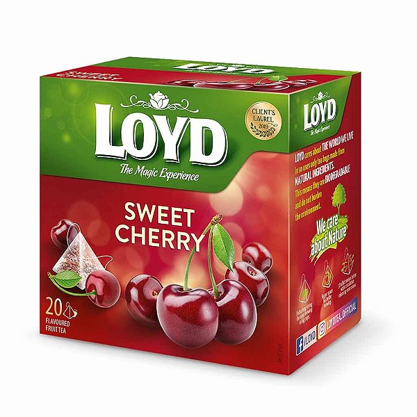 PRÉ VENDA - Chá de Cereja Pyramiden