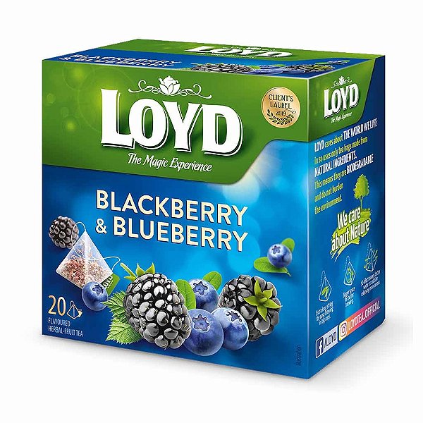 PRÉ VENDA - Chá Loyd Amora e Mirtilo