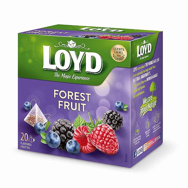 PRÉ VENDA - Chá Loyd Frutas Silvestres