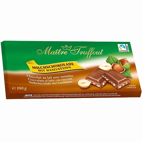 PRÉ VENDA - Maitre Truffout Tafelschokolade Zartbitter 100g – Chocolate Amargo