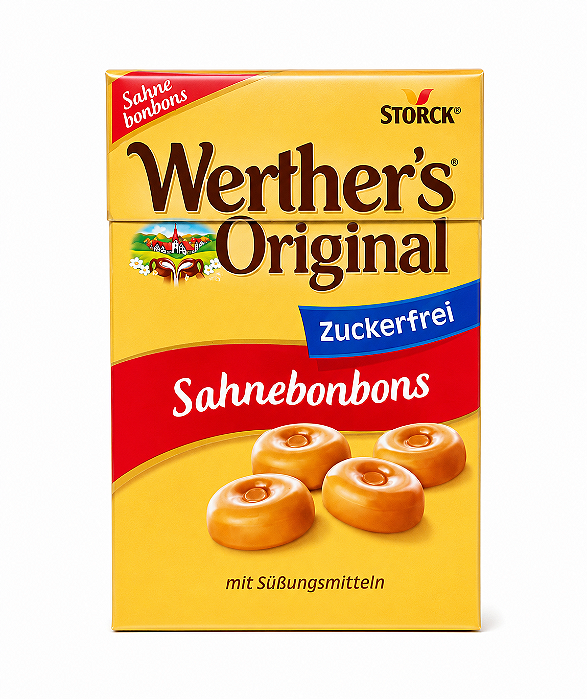 Werther’s Original Zuckerfrei – Balas de Caramelo Sem Açúcar