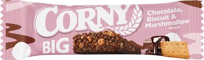 PRÉ VENDA - Corny Big Chocolate Biscuit & Marshmallow - Barra de Cereal 40g
