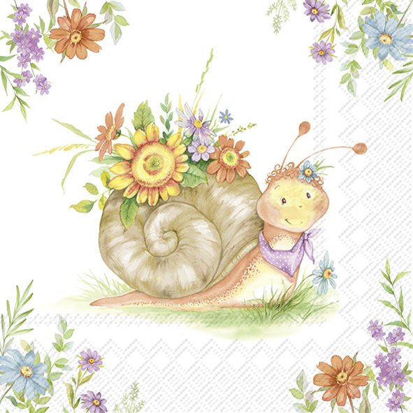 Guardanapo Unitario - FLOWER HANNI