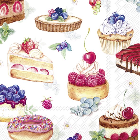 Guardanapo Unitario - SOMETHING SWEET