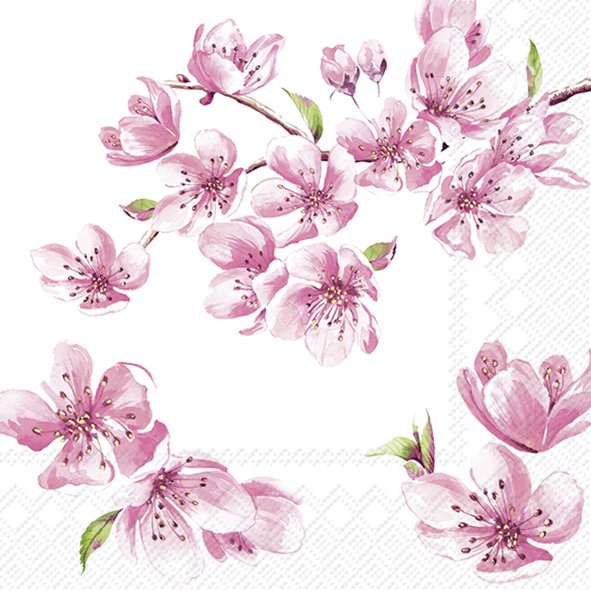 Guardanapo Unitario para Decoupage - SAKURA