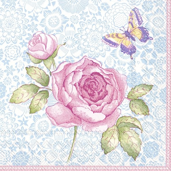 Guardanapo Unitario para Decoupage - ALL ABOUT TEA V & B
