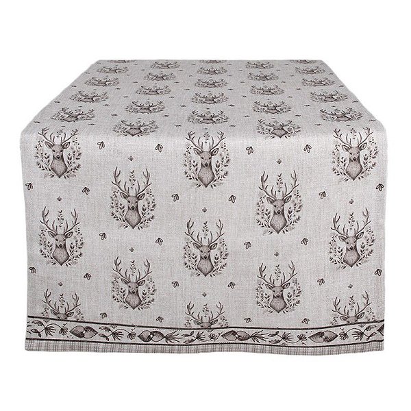 Caminho de Mesa Deer Tablecloth 50x140 cm