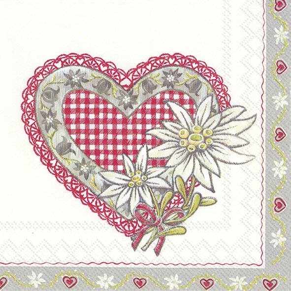PRÉ VENDA - Guardanapo LOVELY EDELWEISS