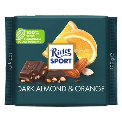 PRÉ VENDA - Ritter Sport Dark Almond & Orange