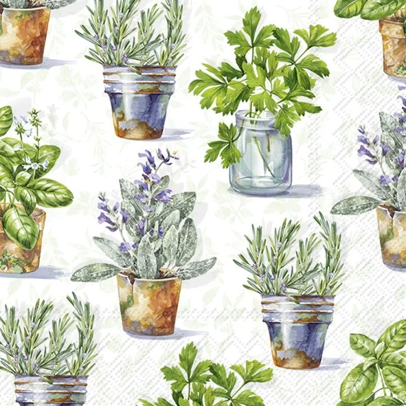 Guardanapo Unitario - AROMATIC HERBS