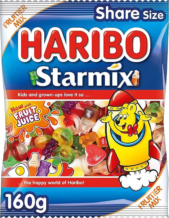 Haribo Starmix 175g – Importado da Alemanha