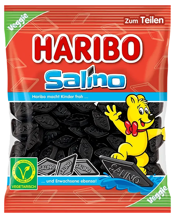 Haribo Salino Lakritz 175g – Importado da Alemanha