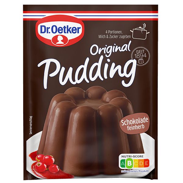 Original Pudding Schokolade – Pudim de Chocolate Importado da Alemanha