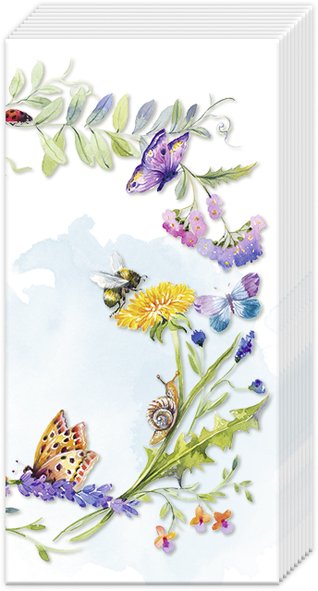 Lenços de Papel Spring Wreath – Importados da Alemanha