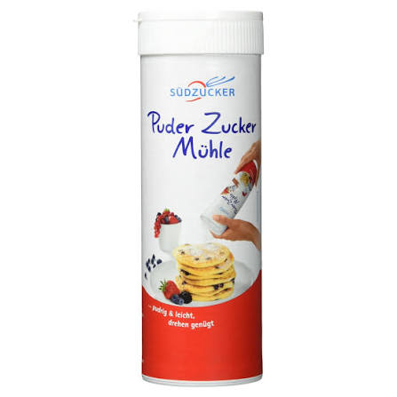 Südzucker Puder Zucker mit Müll 250g - Açúcar de Confeiteiro com moinho